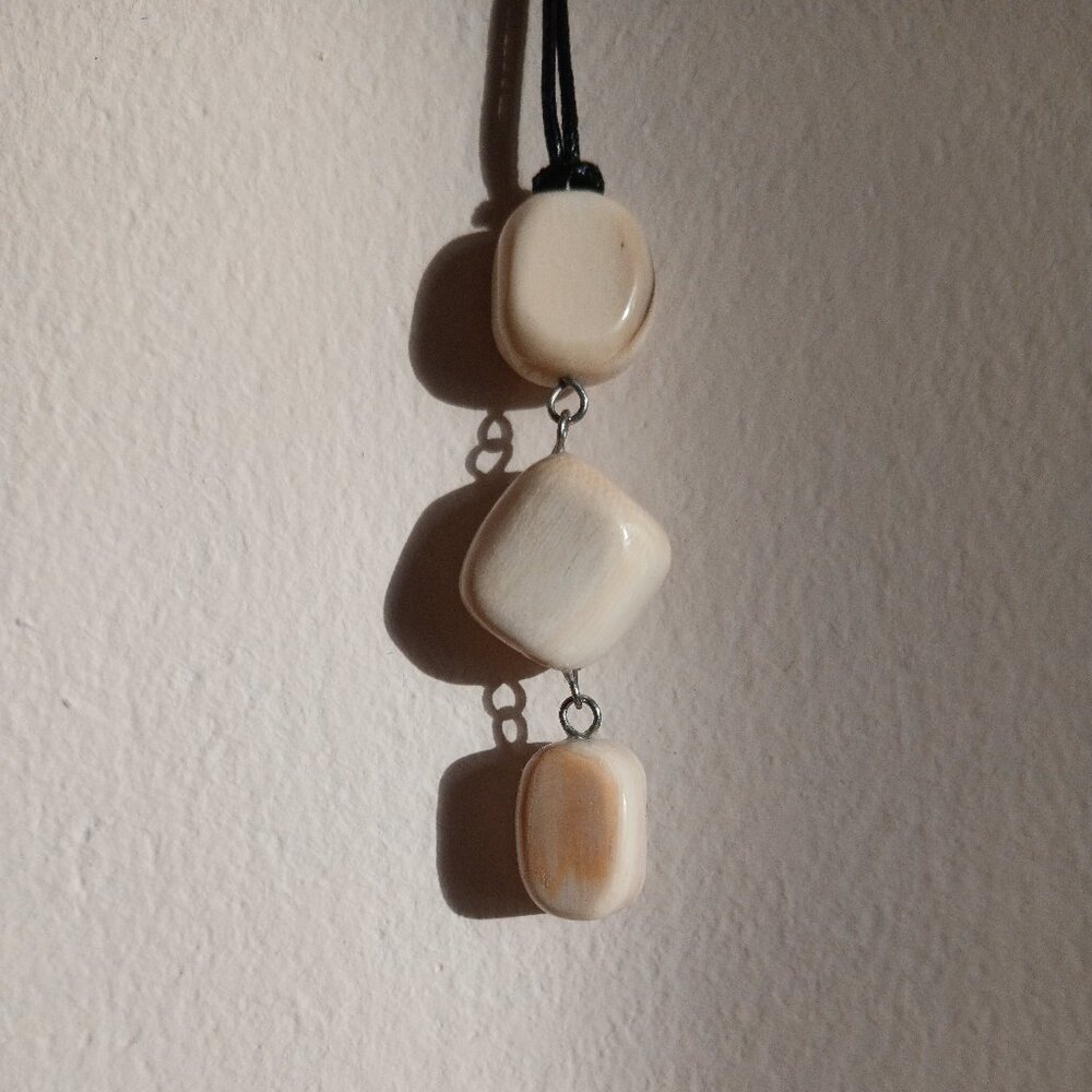 Mammoth tusk pendant